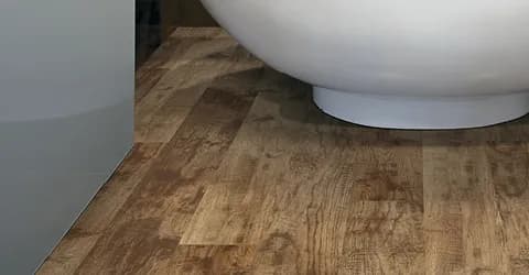 Luxury vinyl flooring example