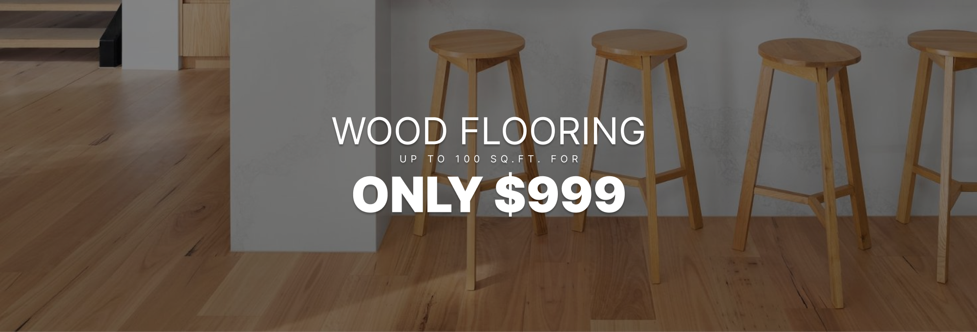 Wood flooring u to 100 square feet for only $999!